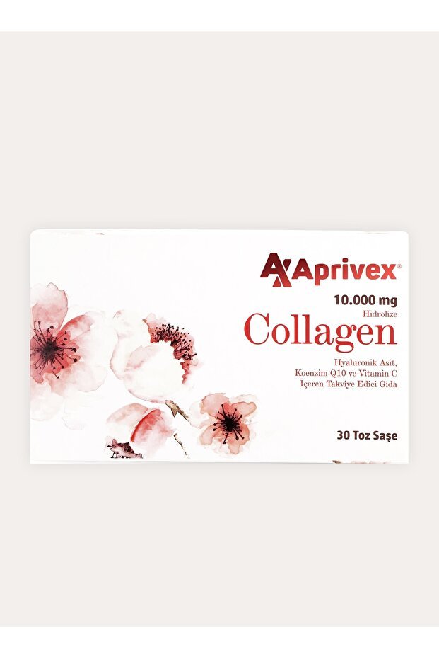 Collagen 10 g Hydrolyzed Powder - Hyaluronic Acid & Vit C (30 Sachets) - TryAladdin