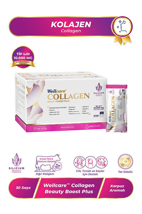 Collagen Beauty Boost Plus - 10,000mg Type I & III, 30 Sachets - TryAladdin
