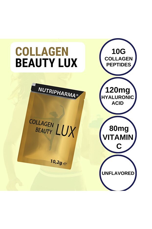Collagen Beauty Lux - 10000mg Peptides, 30 Sachets - TryAladdin
