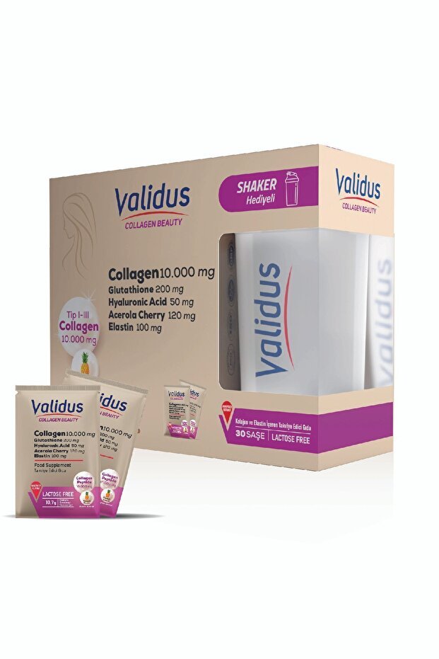 Collagen Beauty Powder - 10 g, 30 Sachets + Free Shaker - TryAladdin