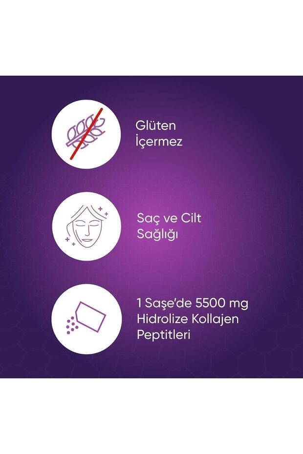 Collagen Beauty Powder - Type 1 & 3, Pomegranate, 7g x 10 Sachets - TryAladdin