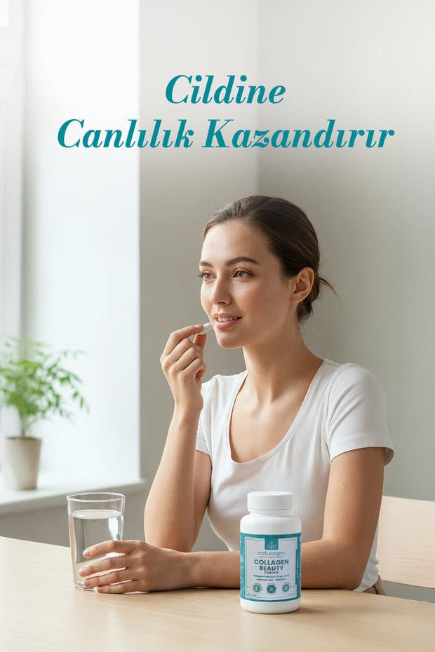 Collagen Beauty Tablets - 60 Tablets with Vitamin C & Hyaluronic Acid - TryAladdin