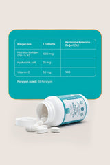 Collagen Beauty Tablets - 60 Tablets with Vitamin C & Hyaluronic Acid - TryAladdin