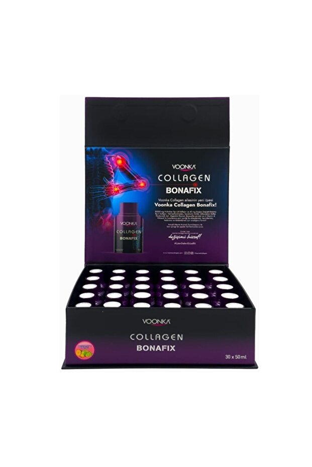 Collagen Bonafix Liquid Shots l x 30 Mixed Fruit Flavor - TryAladdin