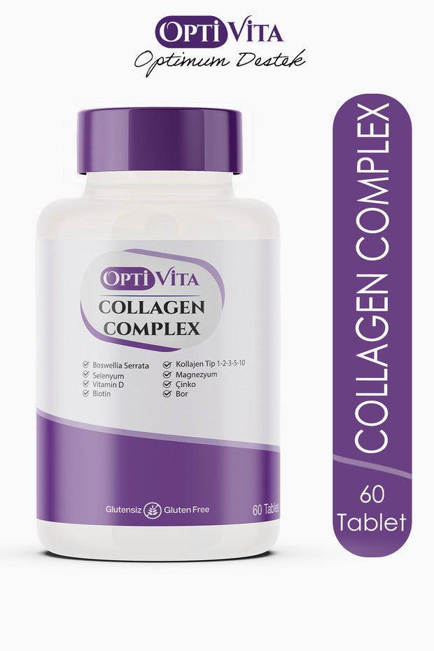 Collagen Complex - 60 Tablets for Skin, Joint & Bone Health - TryAladdin