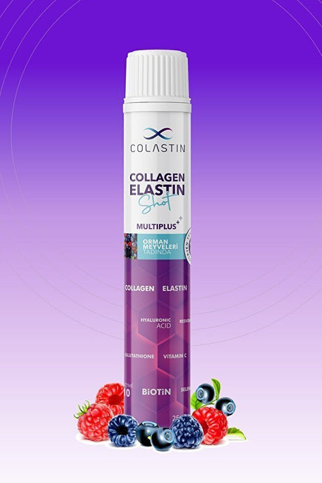 Collagen & Elastin Multiplus - 30 Forest Berry Liquid Shots - TryAladdin
