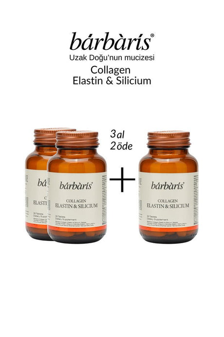 Collagen Elastin & Silicium - 90 Tablets for Skin, Hair & Nails - TryAladdin
