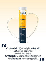 Collagen & Hyaluronic Acid 30 Tabs + Vitamin C 1000mg 20 Eff. - Skin & Immunity - TryAladdin