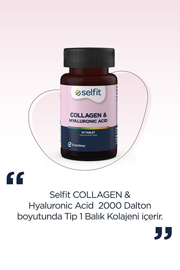 Collagen & Hyaluronic Acid 30 Tabs + Vitamin C 1000mg 20 Eff. - Skin & Immunity - TryAladdin