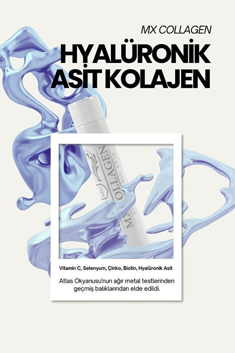 Collagen Hyaluronic Acid Drink - Hydrating Fish Collagen (30ml x 10 Bottles) - TryAladdin