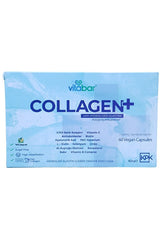 Collagen+ Hydrolyzed Fish Collagen & Elastin - 60 Vegan Capsules - TryAladdin