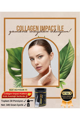 Collagen Impact Plus Prime 30 - 345g Hydrolyzed Bovine Peptides - TryAladdin
