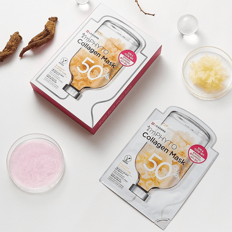 Collagen - Infused Sheet Mask - Anti - Aging & Deep Hydration - TryAladdin