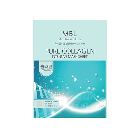 Collagen Intensive Mask Sheet - Firming & Anti - Aging Pure Cotton Formula - TryAladdin