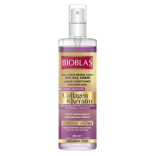 Collagen & Keratin Liquid Conditioner - Volume, Shine & Hair Loss Care - TryAladdin