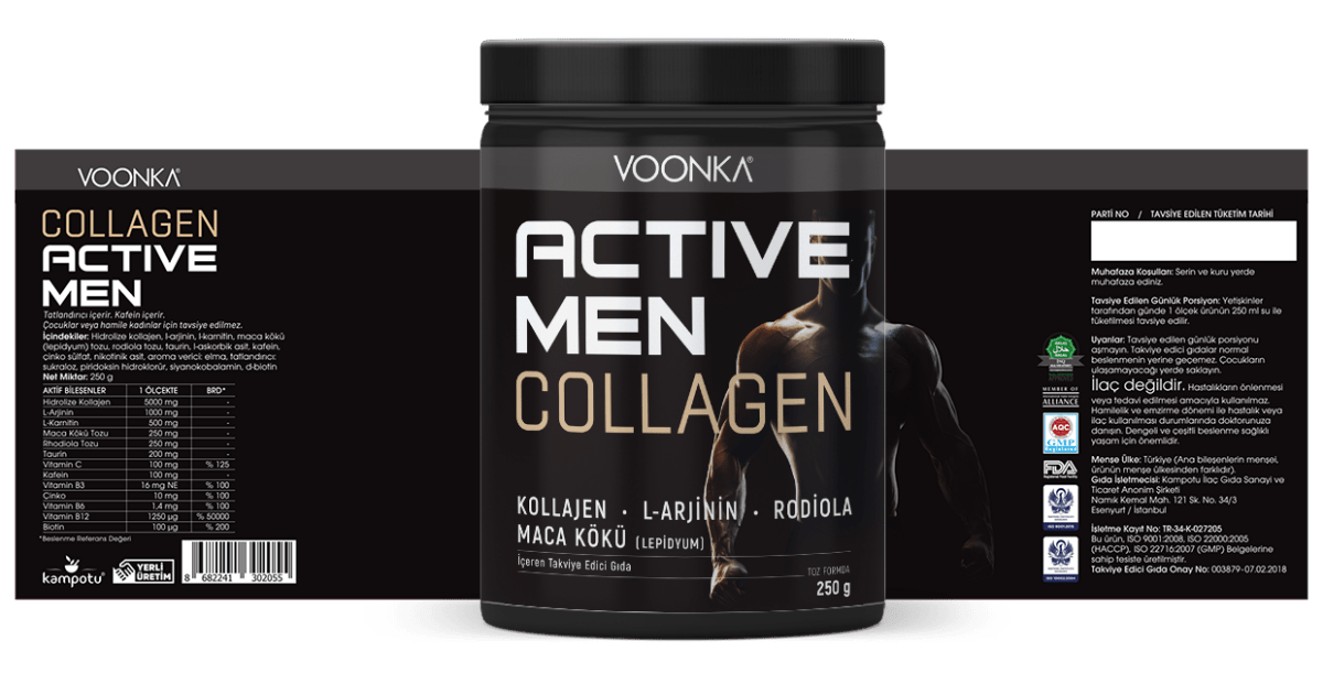 Collagen & Maca Root - Men's Energy & Performance Powder - TryAladdin