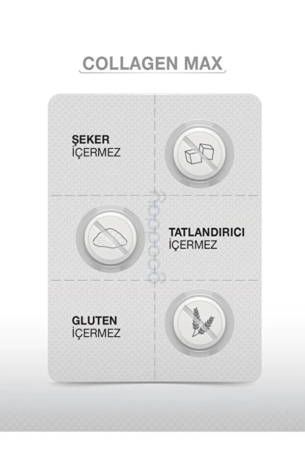 Collagen Max - Hydrolyzed Collagen & HA Tablets (30 Count) - TryAladdin