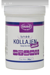 Collagen Mix Powder - Type 1 - 2 - 3 with Vitamins & Minerals, 300g - TryAladdin