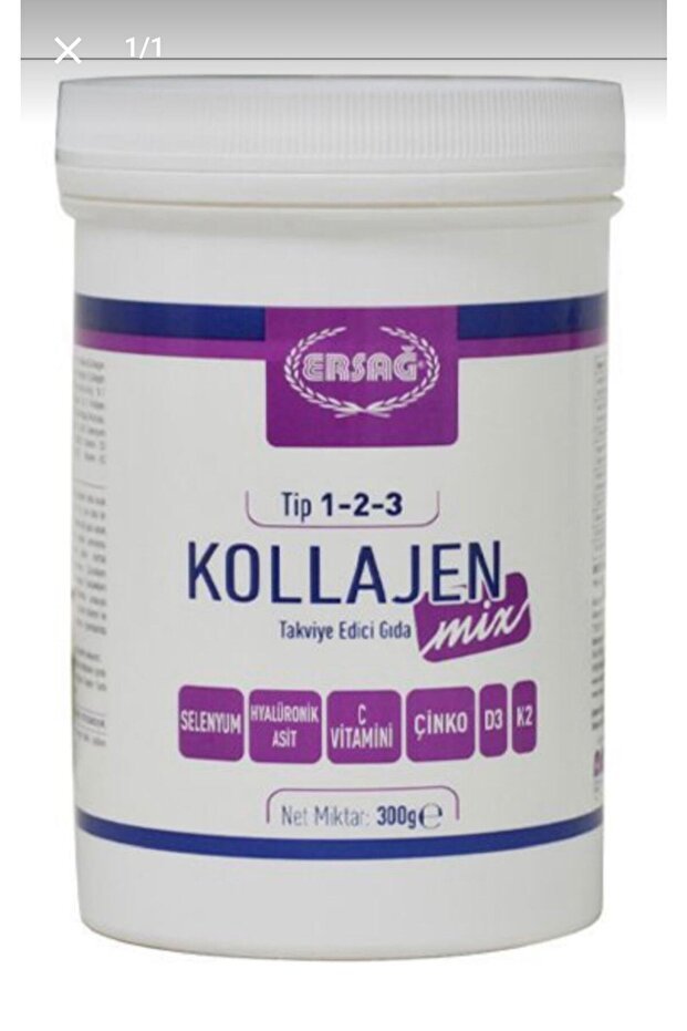Collagen Mix Powder - Type 1 - 2 - 3 with Vitamins & Minerals, 300g - TryAladdin