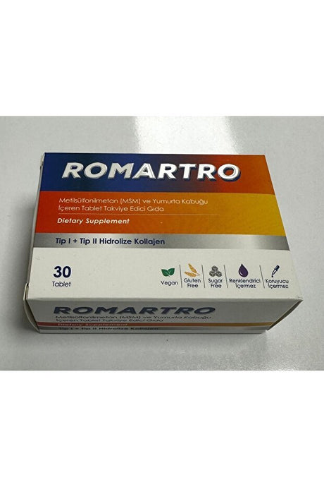 Collagen & MSM Dietary Supplement - 30 Tablets - TryAladdin