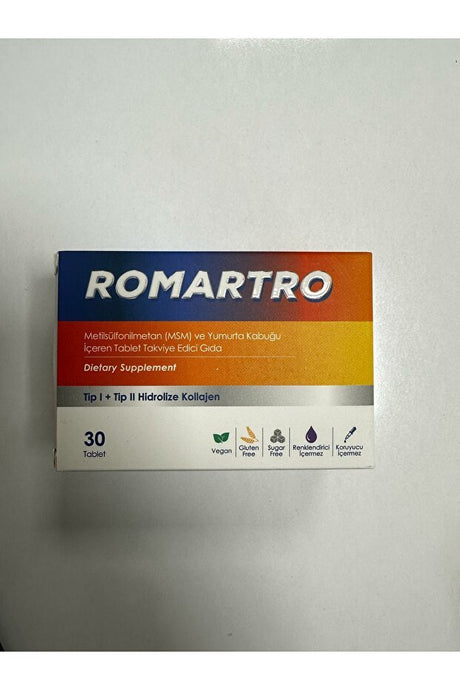 Collagen & MSM Dietary Supplement - 30 Tablets - TryAladdin