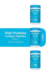 Collagen Peptides - 284g x 3 Jars, Bovine, Neutral Taste - TryAladdin