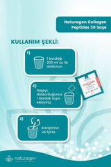 Collagen Peptides - 2x30 Peach Flavored Sachets (8000mg) - TryAladdin