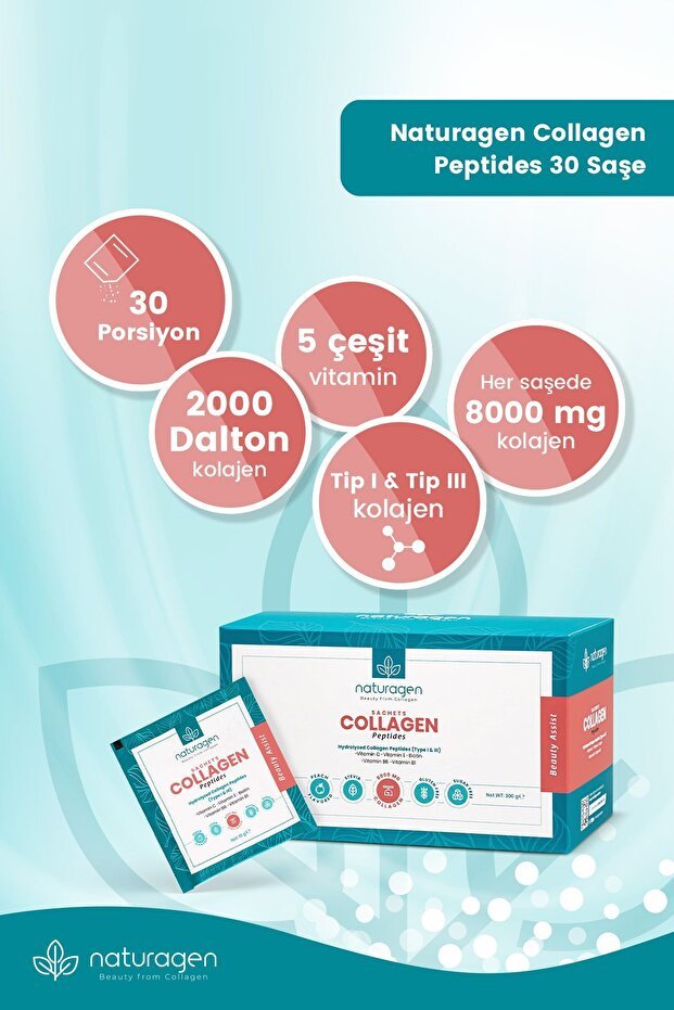 Collagen Peptides - 2x30 Peach Flavored Sachets g) - TryAladdin