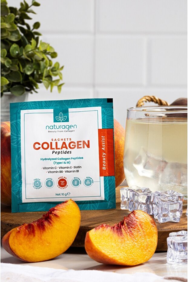 Naturagen Collagen Peptides Sachets - Peach Flavored – Aladdin