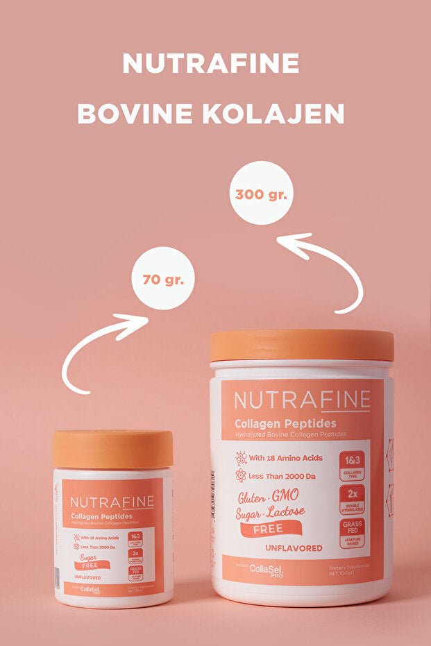 Collagen Peptides - 70g Travel Size, Type 1 & 3, Double Hydrolyzed - TryAladdin