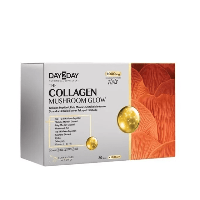 Collagen Peptides & Mushroom Extracts - Skin Glow & Wellness Supplement - TryAladdin