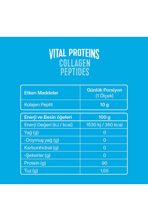 Collagen Peptides Powder - 284g x 2 Jars, Type 1 & 3 - TryAladdin