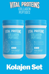Collagen Peptides Powder - 284g x 2 Jars, Type 1 & 3 - TryAladdin