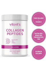 Collagen Peptides - Unflavored, 300g with Vitamin C - TryAladdin