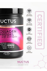 Collagen Peptides with Bromelain - Type 1/2/3, 304.8g Powder - TryAladdin