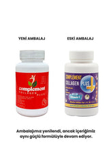 Collagen Plus - 60 Tablets with 5 Collagen Types for Skin & Joint Health - TryAladdin