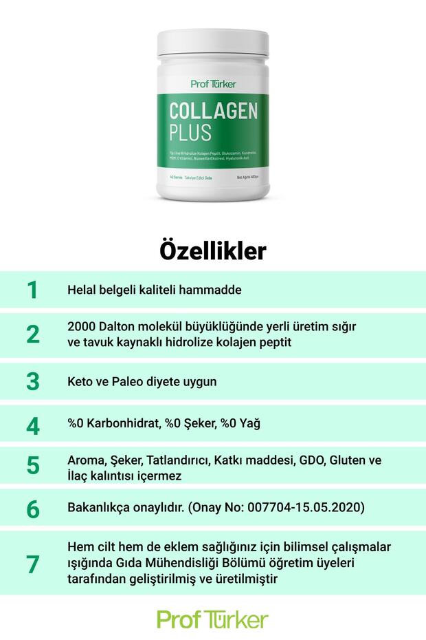 Collagen Plus Powder - 400g for Skin, Joint & Hair Health - TryAladdin