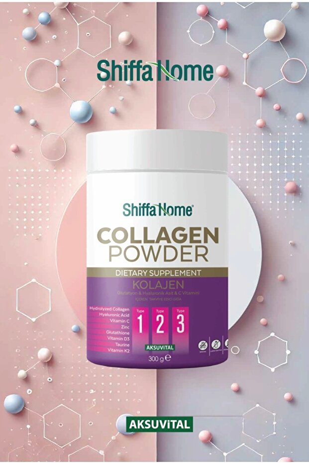 Collagen Powder - With Hyaluronic Acid & Vitamins 300g - TryAladdin