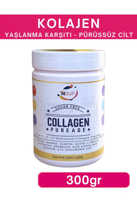 Collagen Pureage Powder - Anti - Aging for Smooth, Radiant Skin (300g) - TryAladdin