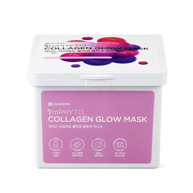 Collagen Radiance Sheet Mask - Tightening & Hydrating Vegan Formula - TryAladdin
