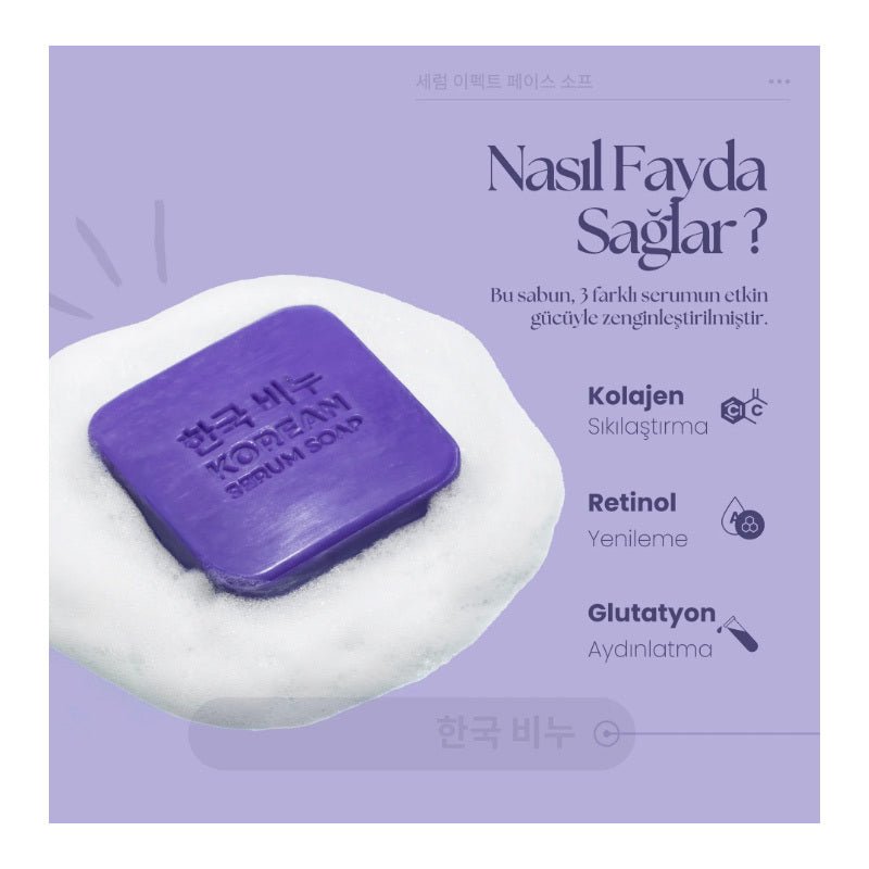 Collagen Serum Night Face Bar Soap - Anti - Aging Skincare 3 - Pack - TryAladdin