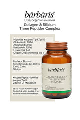 Collagen & Silicium Three Peptides Complex - 30 Tablets - TryAladdin