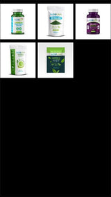 Collagen + Spirulina Tablets - Type I, II, III - 60 Tablets x 3 Pack - TryAladdin