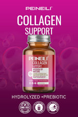 Collagen Support - Hydrolyzed, Prebiotic, 60 Tablets - TryAladdin