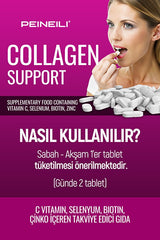 Collagen Support - Hydrolyzed, Prebiotic, 60 Tablets - TryAladdin