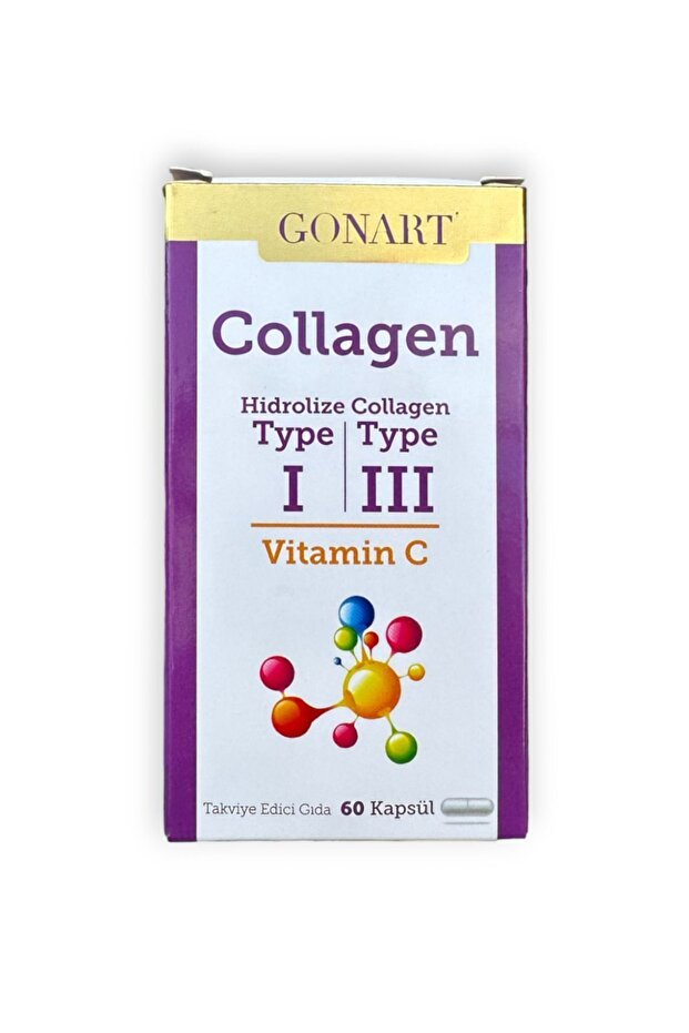 Collagen Type I & III with Vitamin C - 60 Capsules - TryAladdin