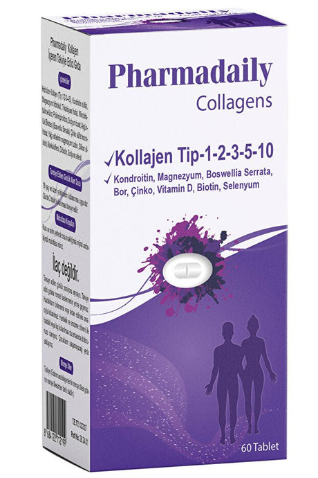 Collagens - 5 Types, 60 Tablets for Joint & Bone Health - TryAladdin