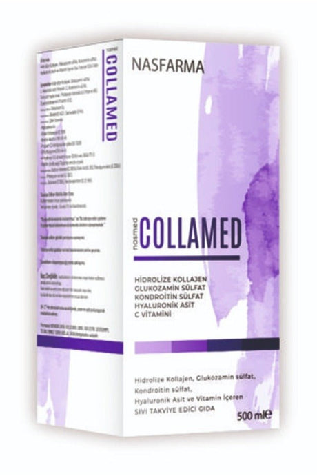 Collamed Liquid Collagen - 500ml Fish Collagen, Glucosamine & Vit C - TryAladdin