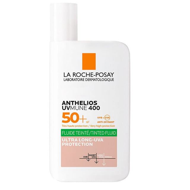 Colored Face Sunscreen Fluid - SPF50+ Oil Control & UVmune400 - TryAladdin