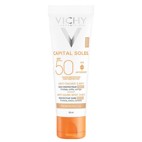Colored SPF 50+ Sunscreen - Anti - Dark Spot & Tone - Evening Face Cream - TryAladdin